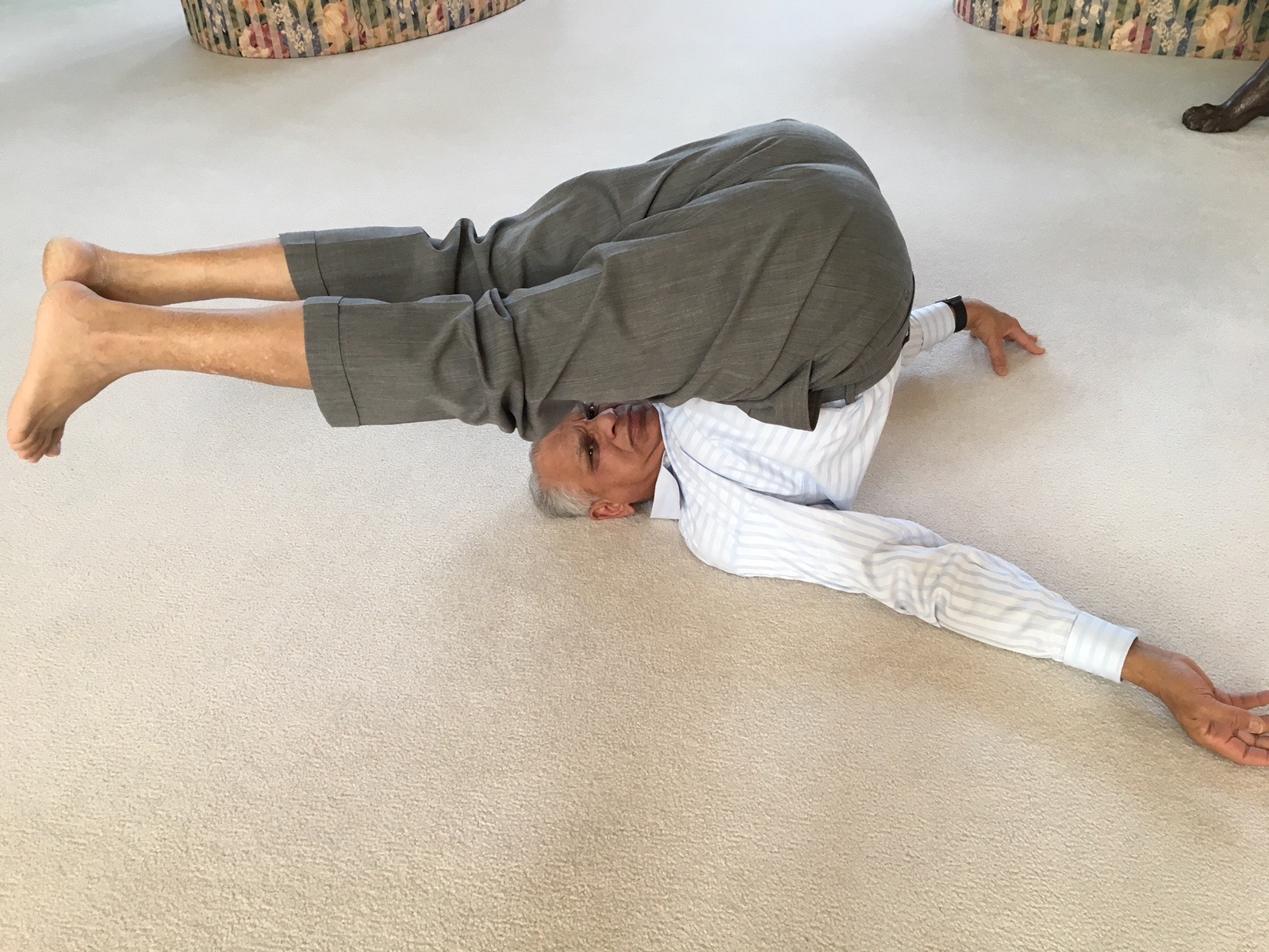 Lie On Back - Yoga 4 Seniors DFW