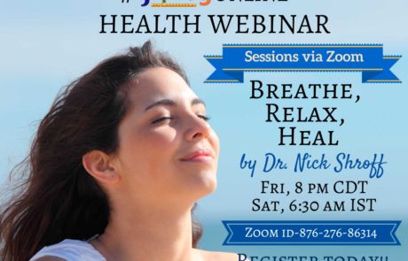 Breathe, Relax, Heal flyer